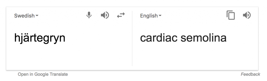 google translate swedish